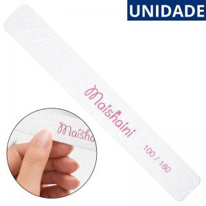 Lixa Unha 100/180 Quadrada Lavável Profissional 100/180 Unidade