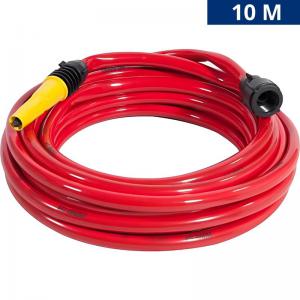 Mangueira Jardim Pvc 10 Metros - Alta Resistência - Vermelha