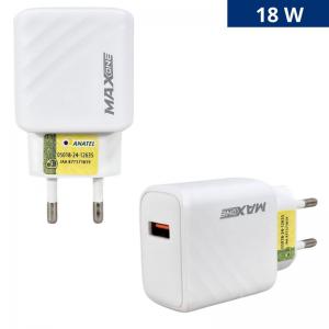 Carregador Usb 18W Rápido Maxone Presente