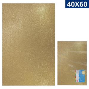 Kit 10 Tapetes Eva com Glitter Bronze 40X60Cm