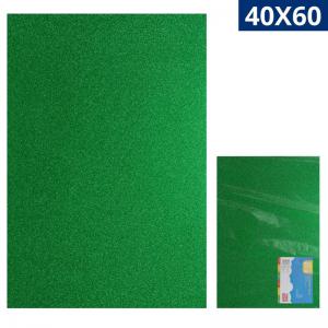 Kit 10 Tapetes Eva com Glitter Verde 40X60Cm