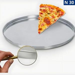 Forma Pizza Alumínio N°30 - Assar e Servir