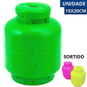 Cofre Botijão Gás Plástico Decorativo 15X20Cm