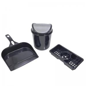 Kit Limpeza Pia Preto 3 Peças Prático - Sbrissa