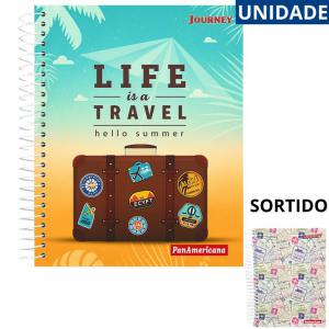 Caderno Espiral Journey 15X1 300 Folhas Panamericana