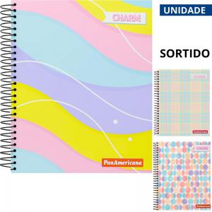 Caderno Universitário Capa Dura 10 Matérias 200 Folhas