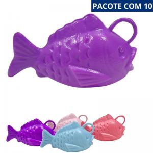 Peixinhos Plásticos Brinquedo Festa 10Un