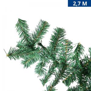 Festão Natalino Verde 180 Galhos 2.7M Decoração