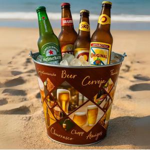 Balde Cerveja Alumínio 7,6L - Confraternização