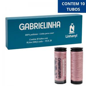 Kit 10 Linhas Gabrielinha 91M Poliéster Costura