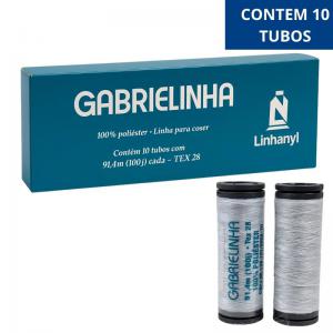 Kit Linha Costura 10 Tubos 91M Poliéster