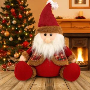 Papai Noel Decorativo Sentado 40Cm Fertin Natal