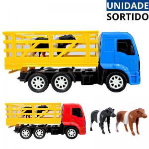 Caminhão Carroceria Infantil com Animais Diverplas