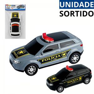 Carrinho Suv Polícia Infantil Brinquedo Sortido Diverplas