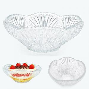Bowl de Vidro Trabalhado 13Cm para Sobremesa