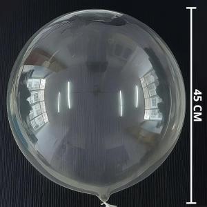 Balão Transparente Bubble 45Cm Decoração Festas