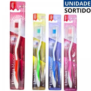 Escova Dental Límpius Média Adulto Cores Sortidas