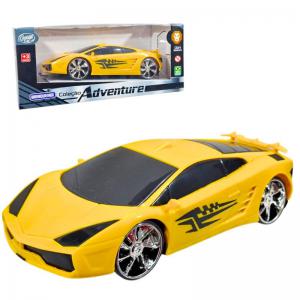 Carrinho Colecionável Predador Amarelo 20Cm