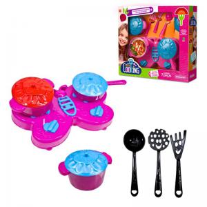 Kit Cozinha Infantil Brinquemix 7 Peças - Presente Criativo