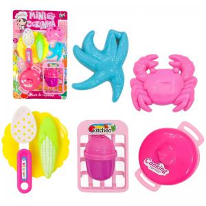 Kit Infantil Cozinha Worldmeal 10 Peças Brinquedo