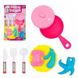 Kit Infantil Cozinha Worldmeal 9 Peças - Brinquedo Educativo