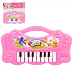 Piano Infantil Colorido Musical a Pilha Impex