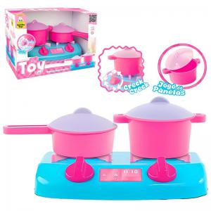 Kit Panelinhas Toy Chef Infantil 3 Peças - Samba Toys