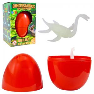 Ovo Surpresa Dinossauro Brilha no Escuro - Ggb