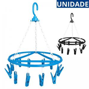 Varal Redondo Multiuso 30Cm com 12 Prendedores