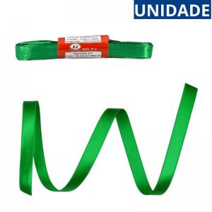 Fita de Cetim Verde Bandeira 10Mmx10M Kit