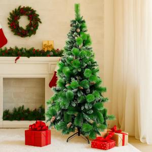 Árvore de Natal Cactus Decoromax 180Cm com Pinhas