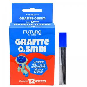Grafite 0.5Mm Hb Futuro Escolar Kit 12 Tubos