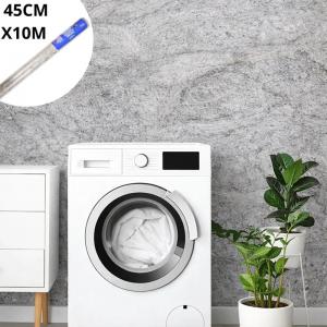 Papel Parede Mármore Autoadesivo 45Cmx10M Decoração