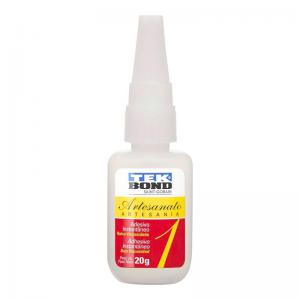 Cola Adesiva Instantânea Tekbond 20G Viscosidade Média