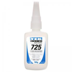 Cola Adesiva Instantânea Tek Bond 725 50G Viscosidade Baixa