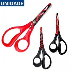 Tesoura Escolar Flamengo Skypaper Cores Sortidas