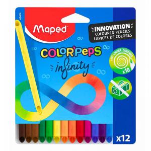Lápis de Cor 12 Cores Color Peps Maped