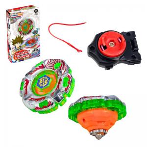 Pião Blade Force Luminoso com Lançador Playduo