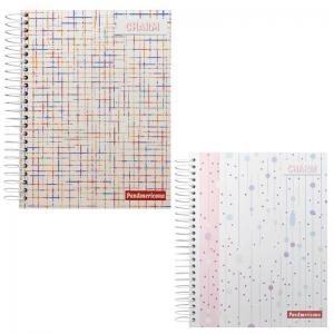 Caderno Espiral Capa Dura Charm 400 Folhas