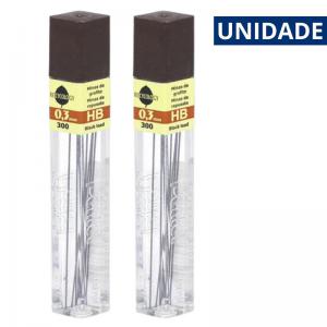 Grafite 0.3 Hb Pentel Tubo 12 Minas