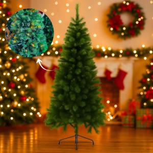 Árvore de Natal Imperial Verde com Leds 180Cm