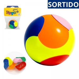 Bola Quebra-Cabeça Colorida Mini Toys Plástico