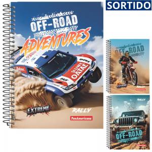 Caderno Espiral Rally 10 Matérias Capa Dura