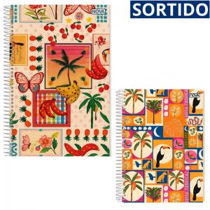 Caderno Capa Dura Paradise 20 Matérias 320 Folhas