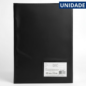 Pasta Catalogo 243x333mm.c/50 Envelopes  Fino Preta - Dac
