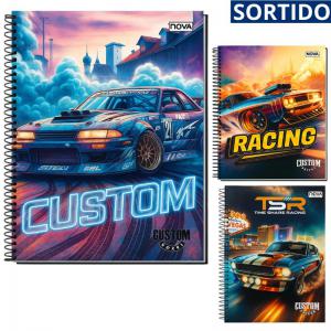 Caderno Custom Drive Capa Dura 80 Folhas