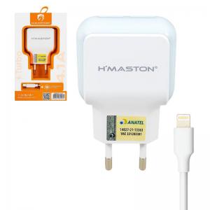 Carregador Turbo Iphone H'maston 2 Usb 4.1A - Cabo 100Cm