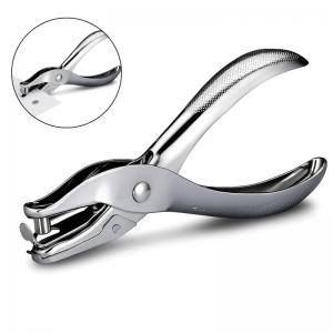 Perfurador de Papel Metal 1 Furo Futuro 6 Folhas