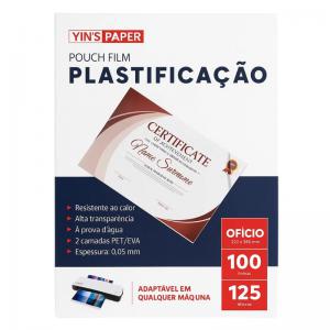Polaseal Transparente A3 303X426Mm 125 Micras Pacote com 100 Unidades Yins