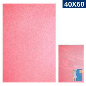 Kit 10 Tapetes E.v.a Glitter Rosa Claro 40X60Cm - Yins Decoração e Conforto